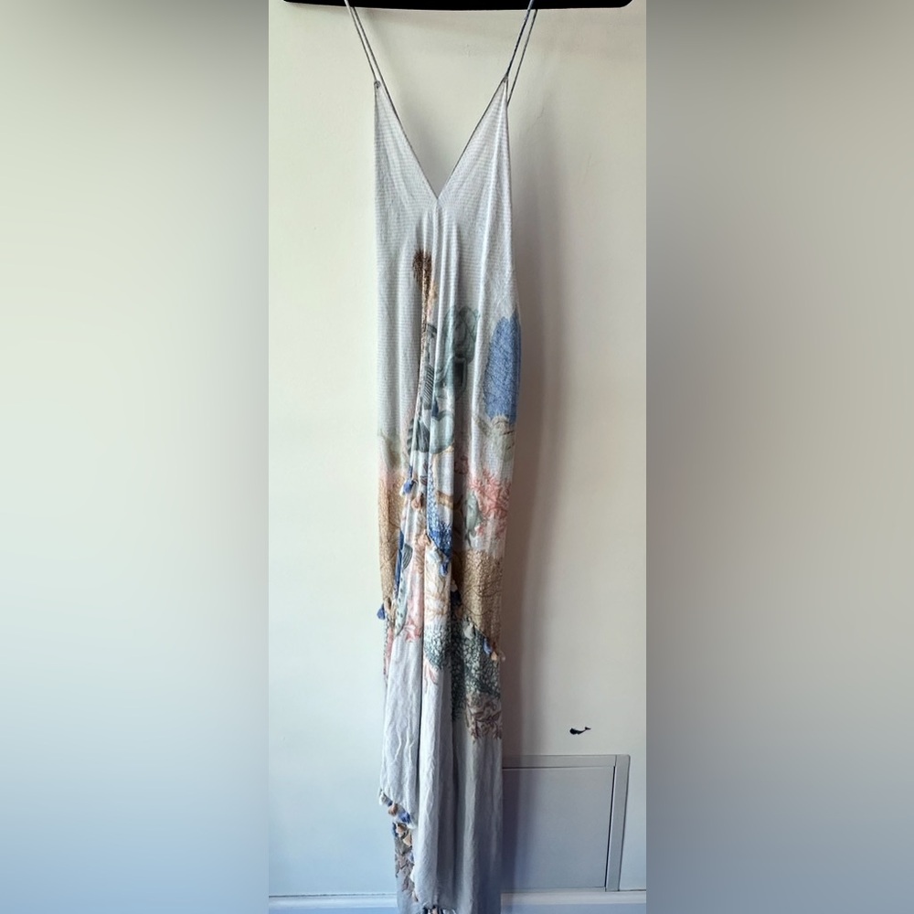Aratta Tassel-Trimmed Sea Life Tank Dress, One Size | 0944